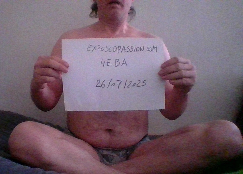 Verification picture for humiliation addict