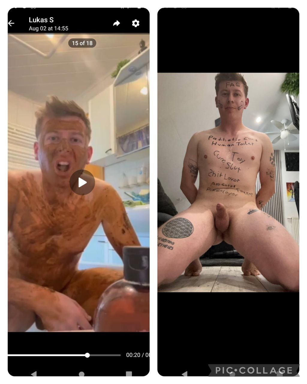 What do we think about Lukas the Toilet Whore?💩