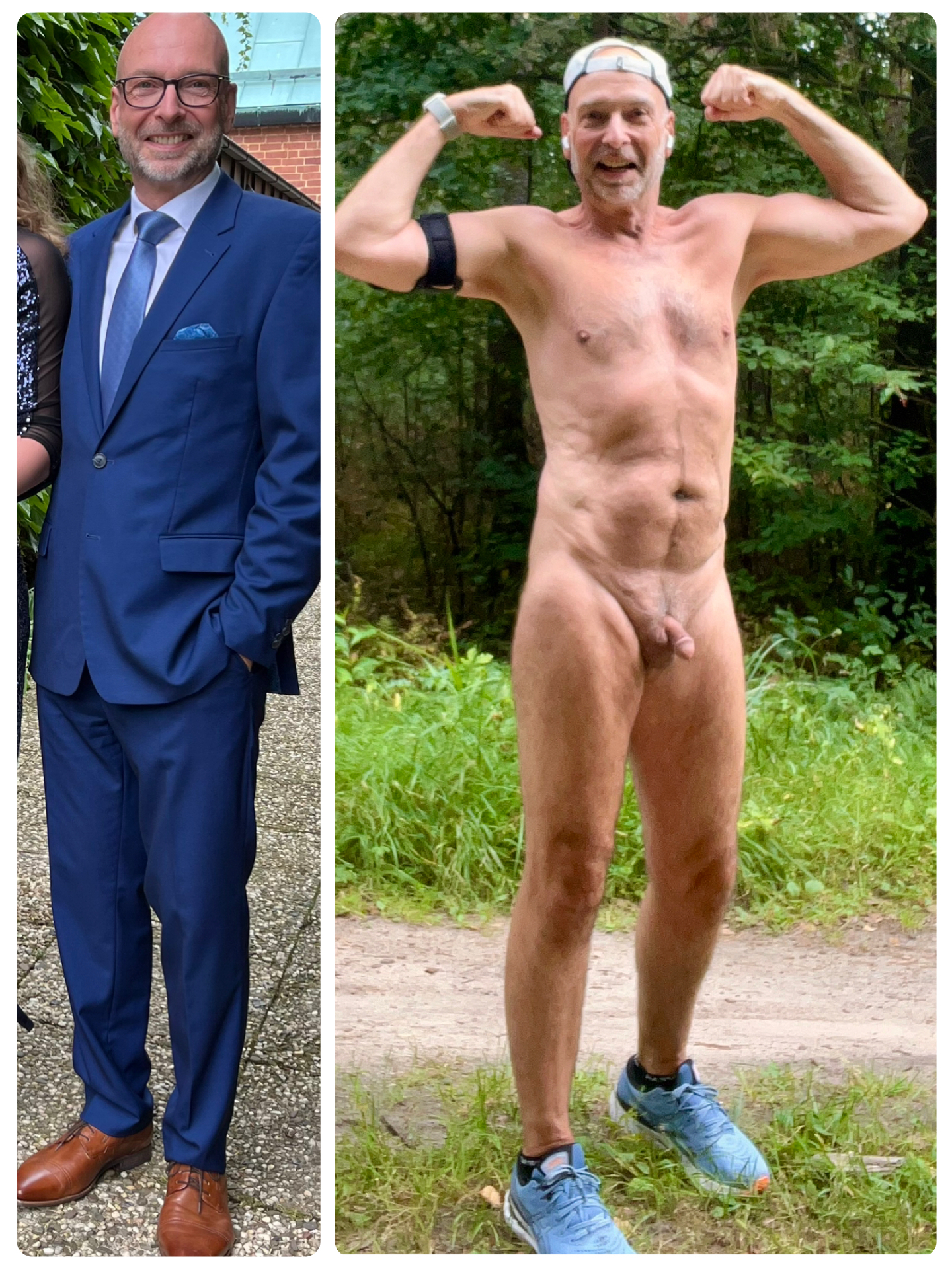 Hans Juergen Kunze dressed/nude