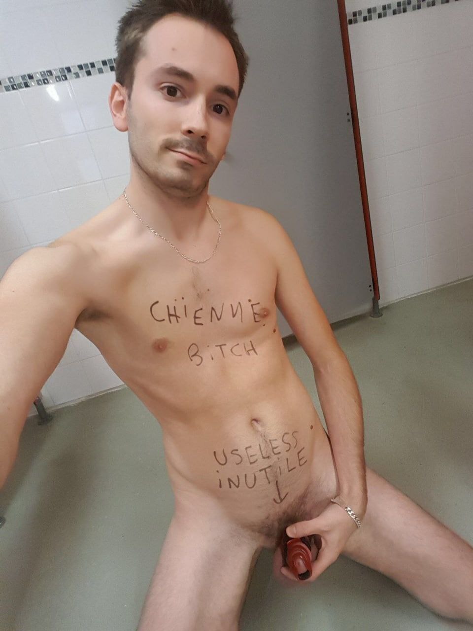 Cyril Nectoux French cuck faggot 