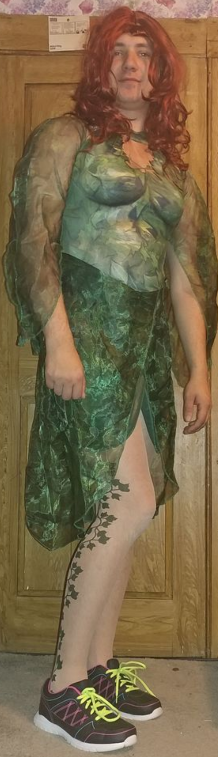 Old sissy Halloween costume 