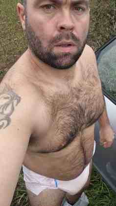 Diapers loser for expose public 