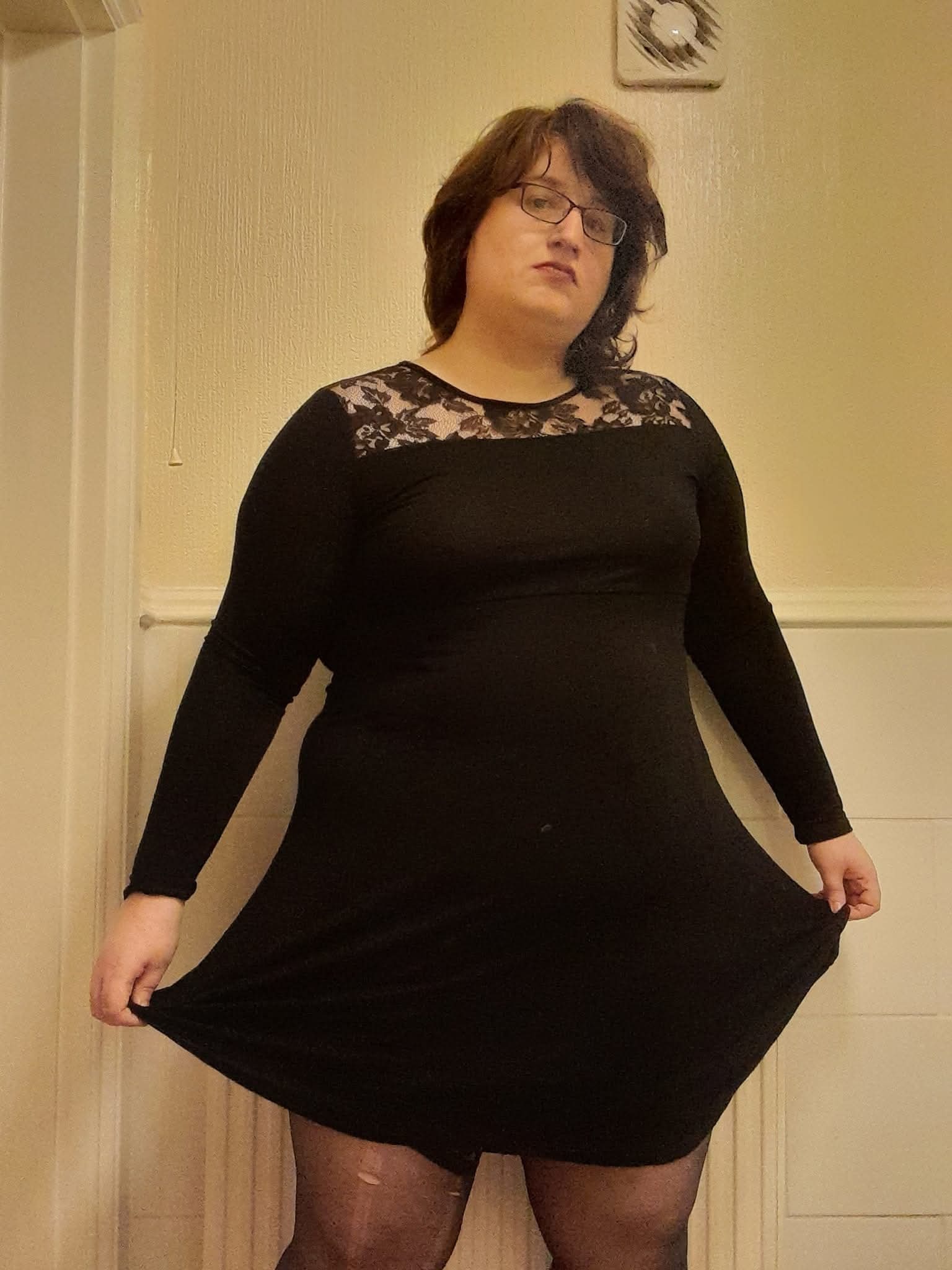 Does he look good in a dress