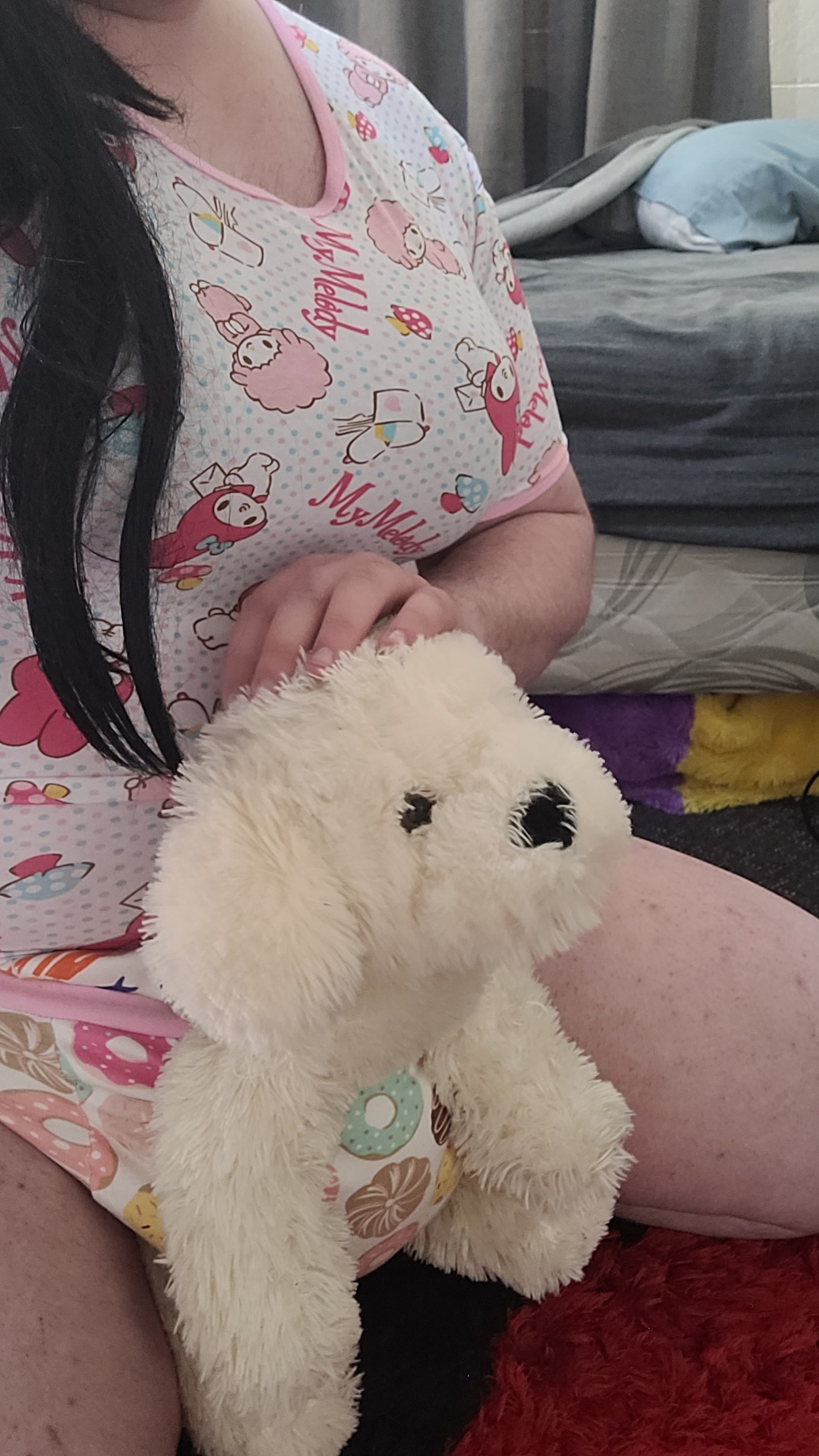 Stuck to my stuffie
