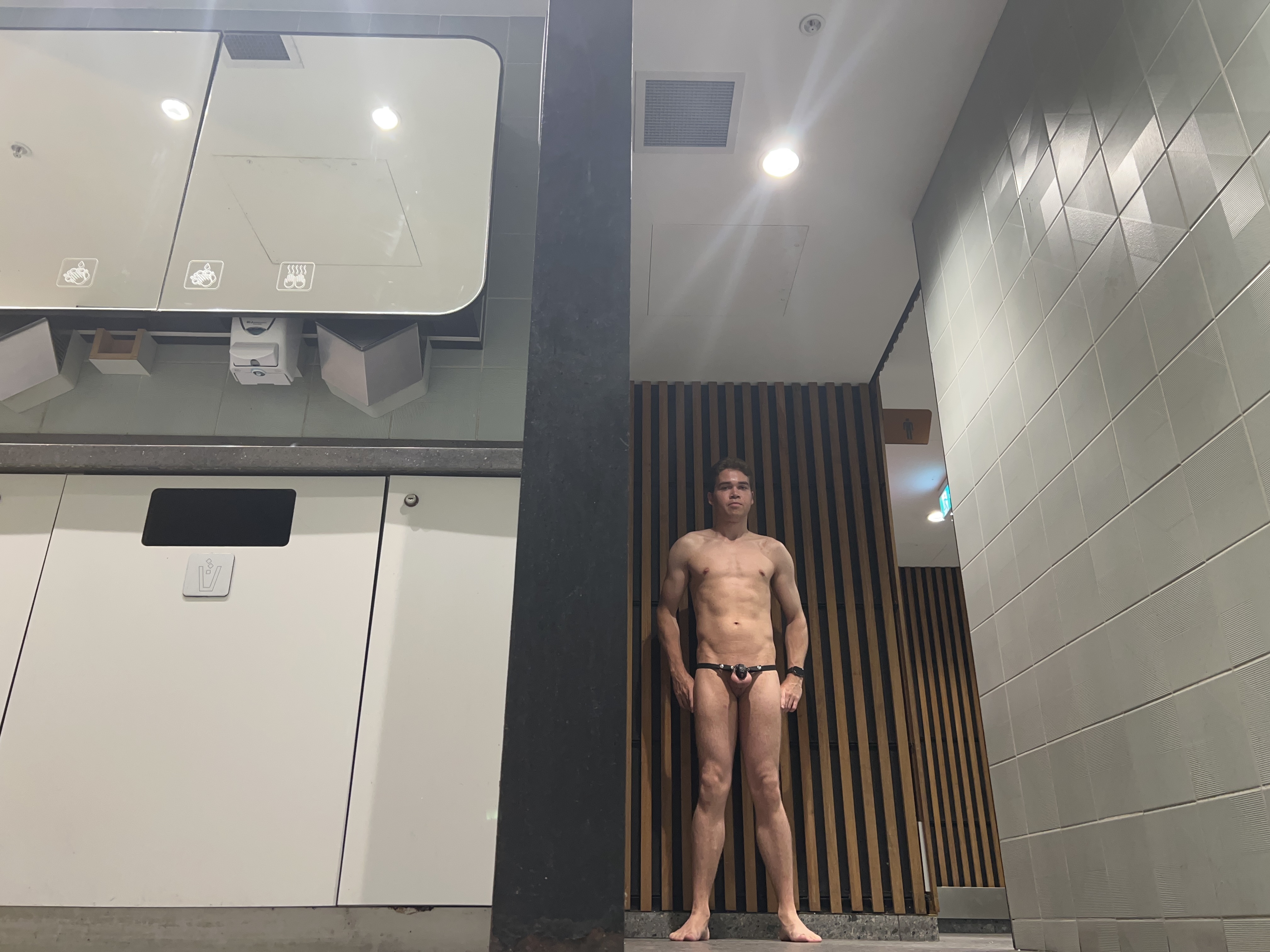 Public Bathroom In Shopping Centre