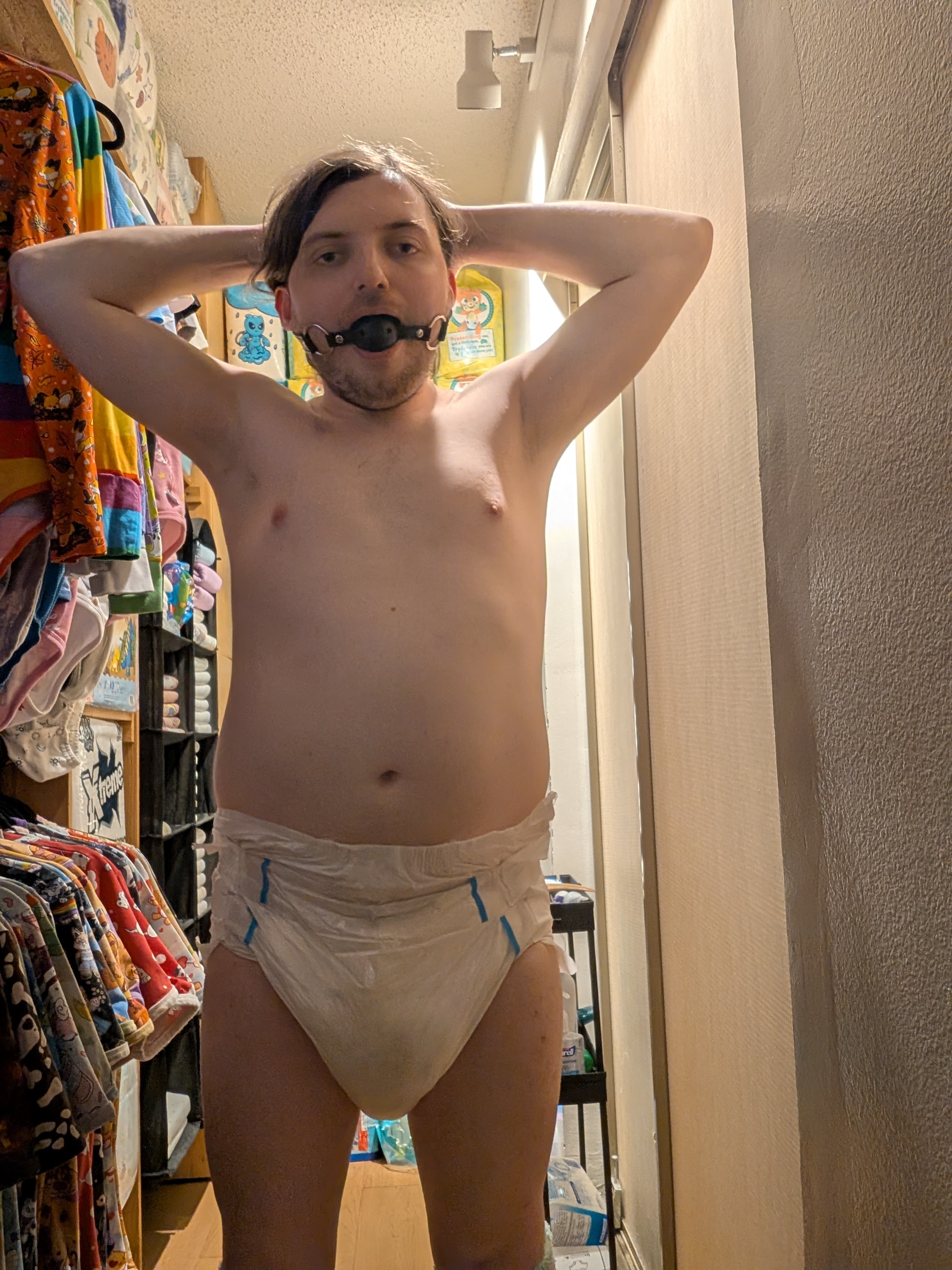 Exposed Diaper Fag