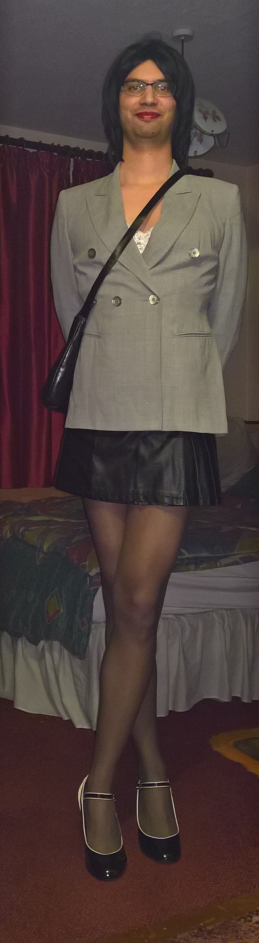 Crossdressed for the office