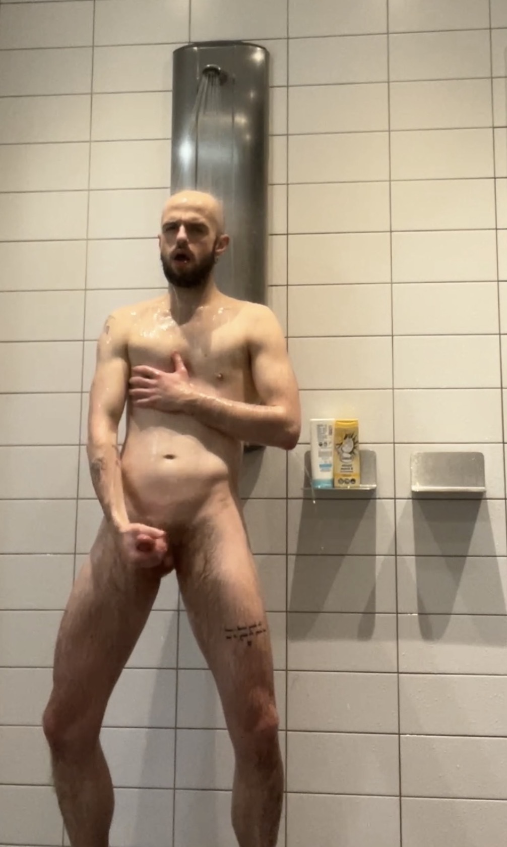 exposed at the gym