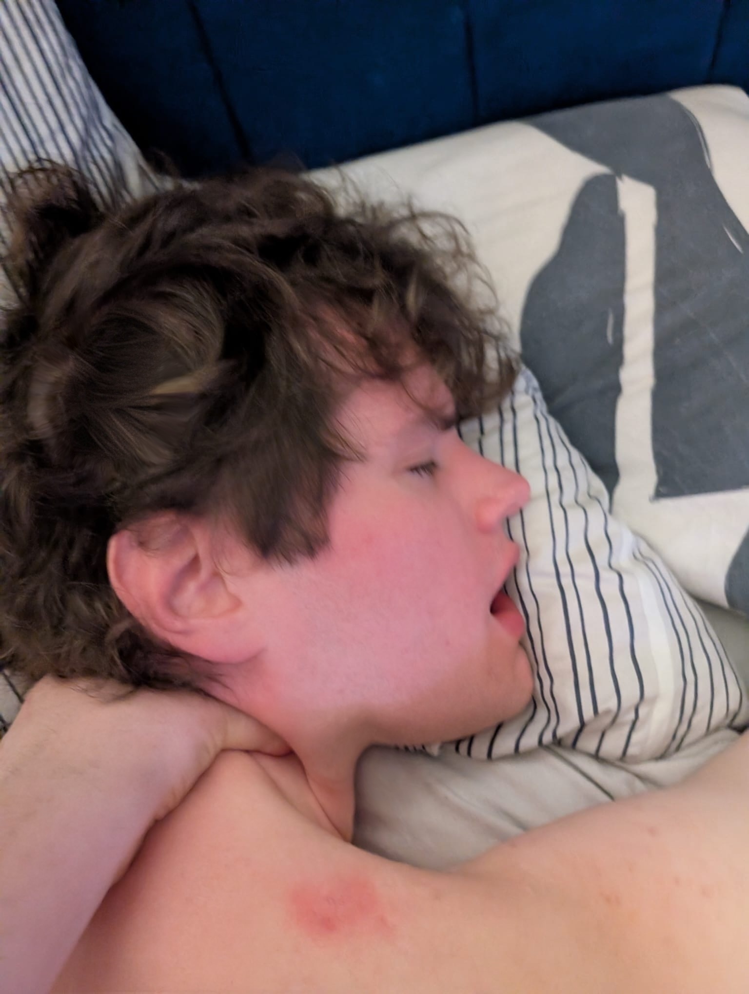 Pinned down for use