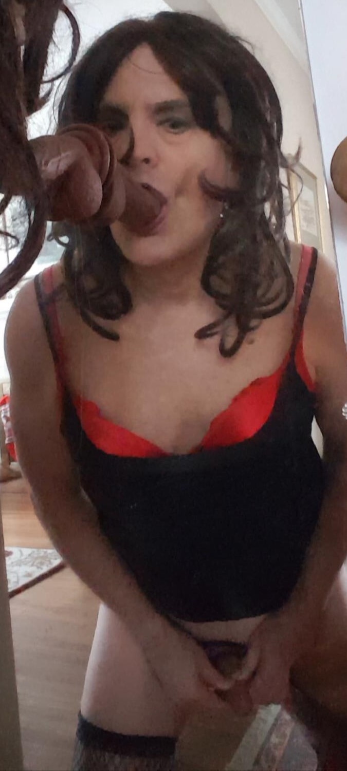 Sissy practicing