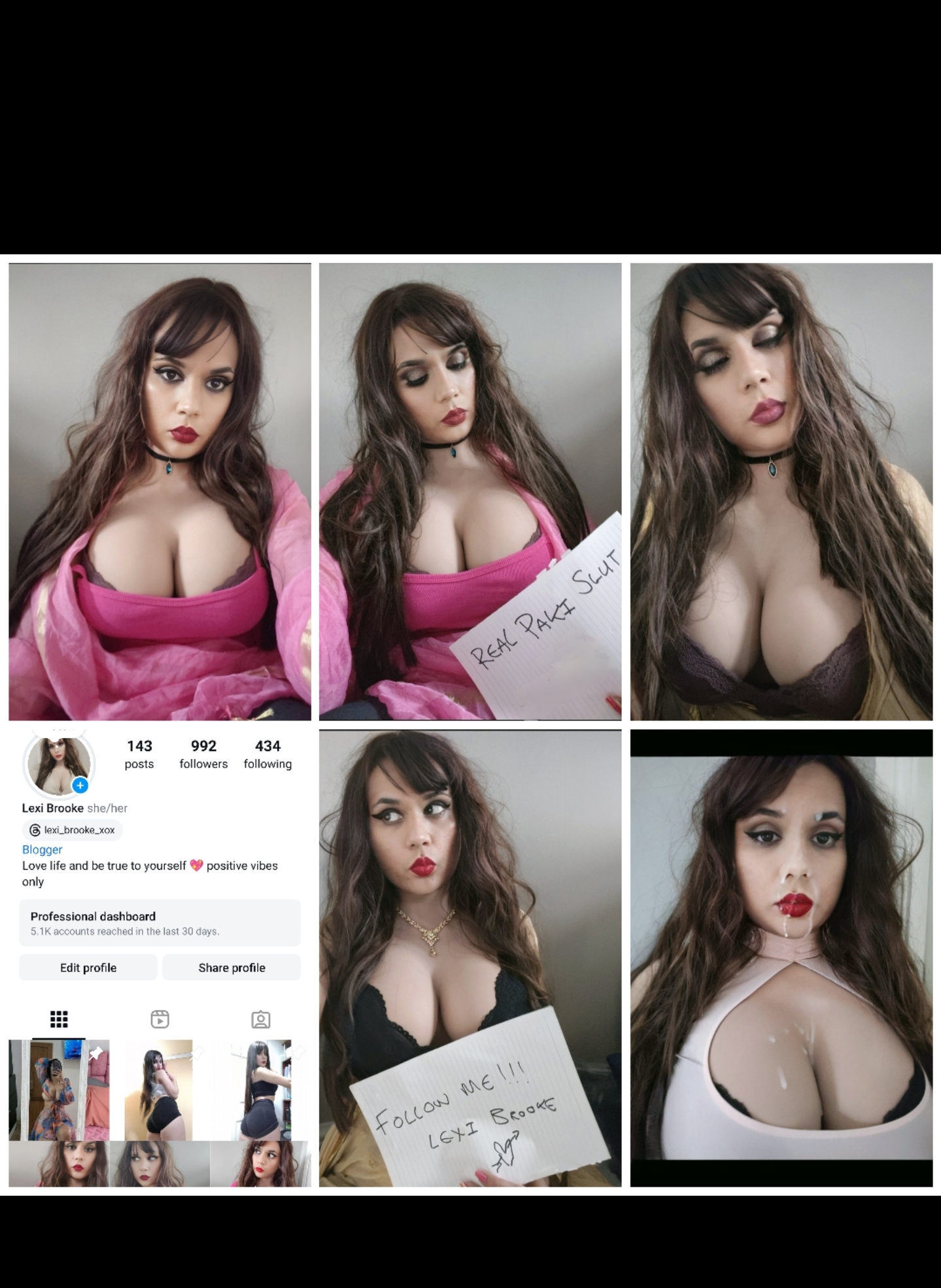 Exposed slut