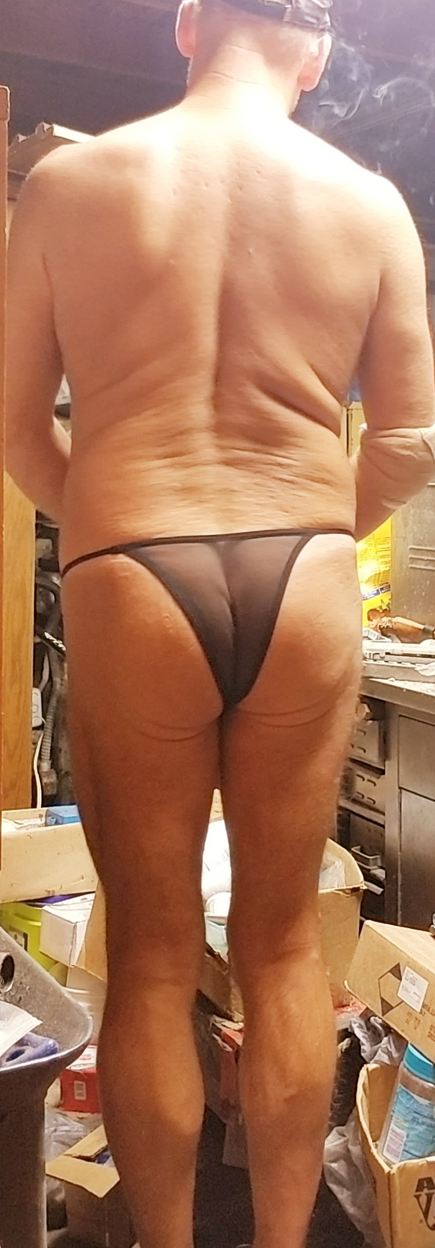 Wife's sheer panties