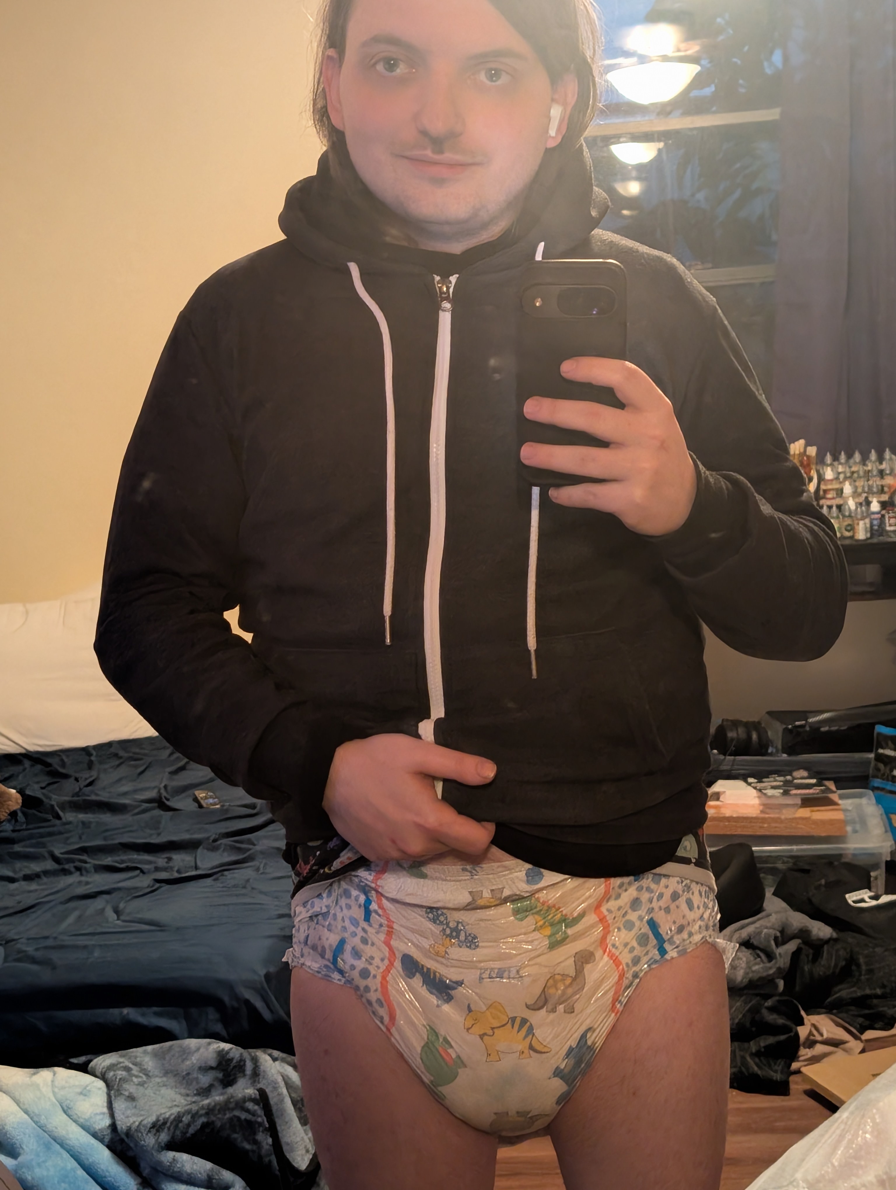 Diaper fag on a cold day