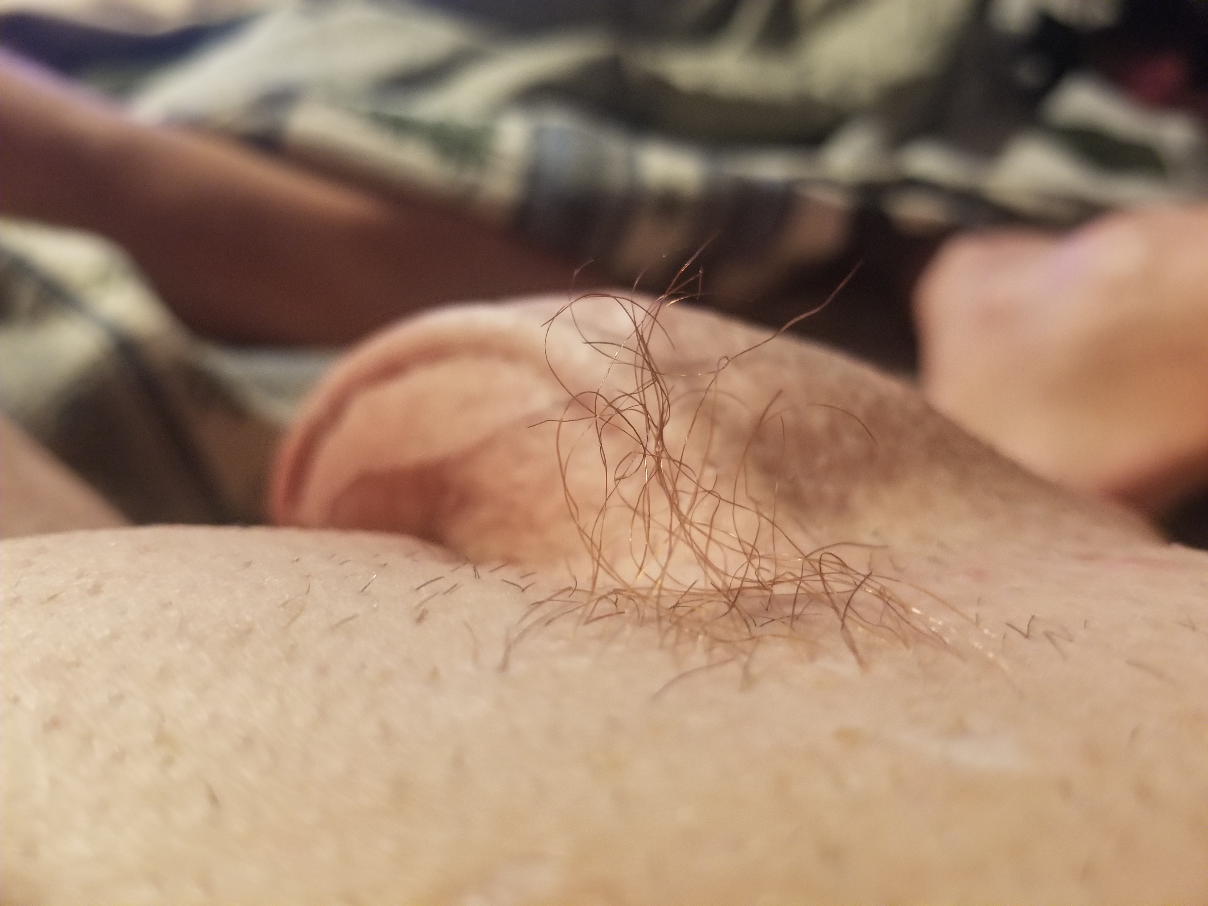 Limp cock and pubes