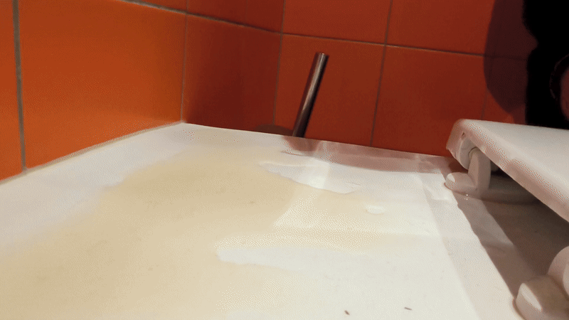 Piss cleaning