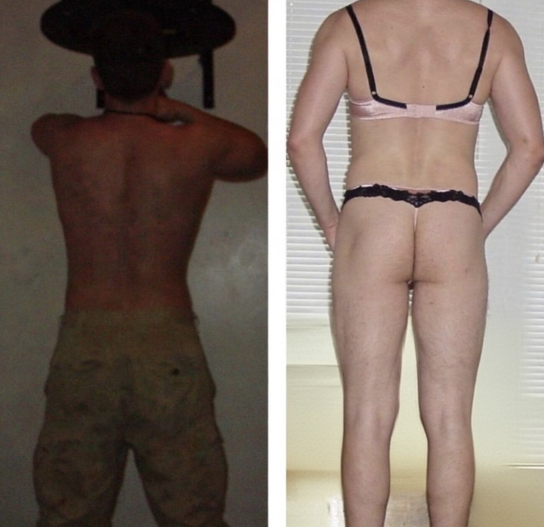 Jock to exposed sissy