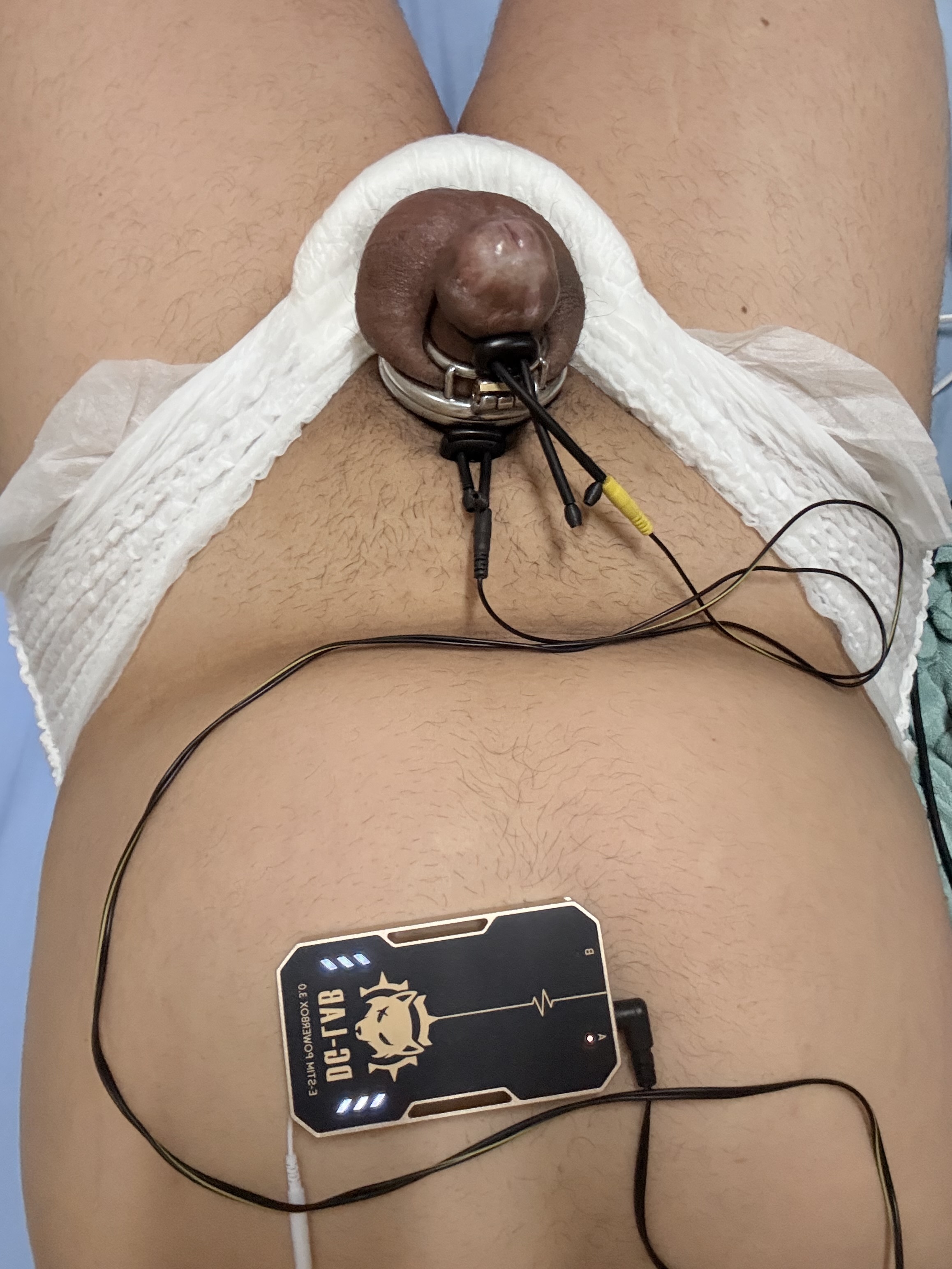 Diaper estim