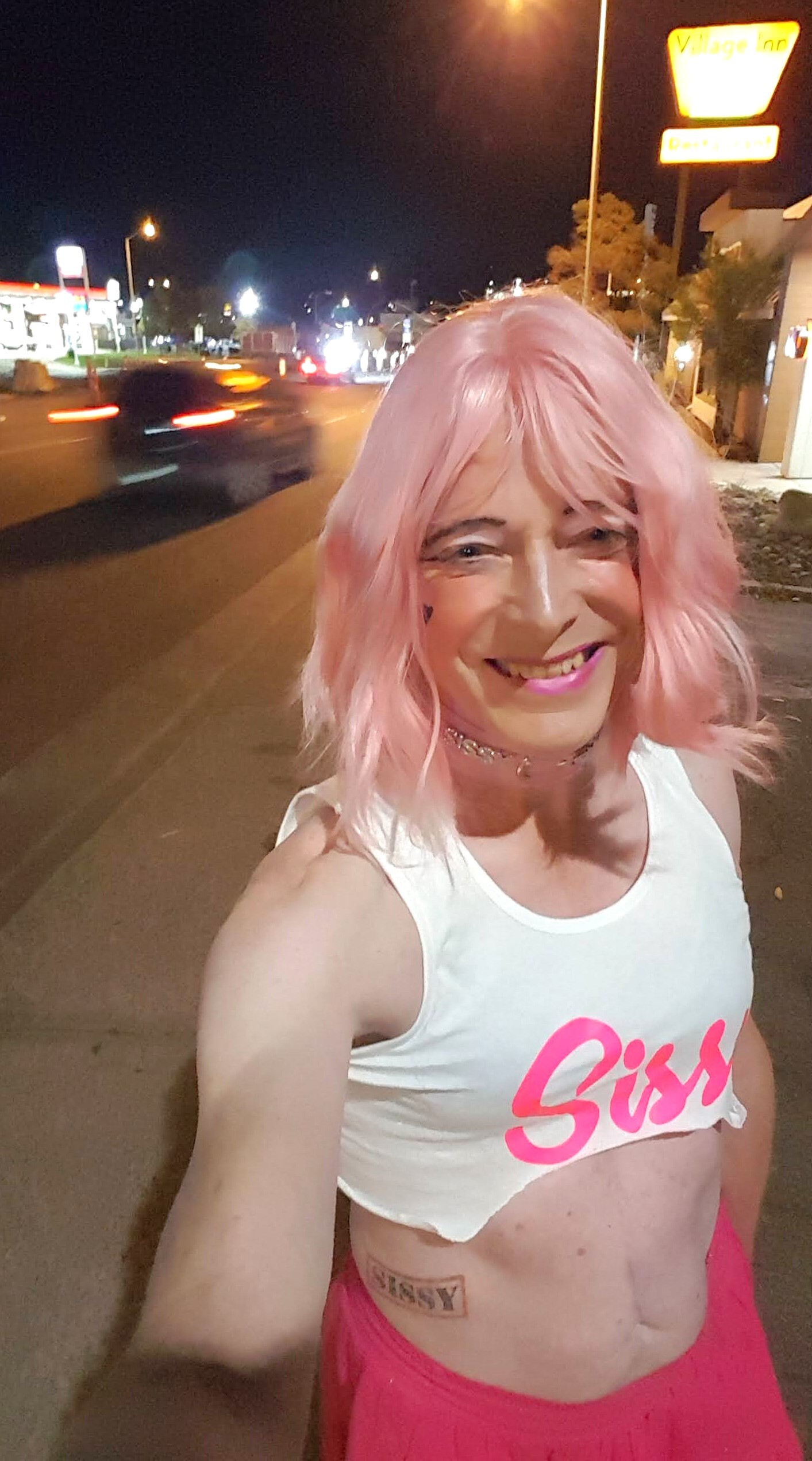 Sissy on the street