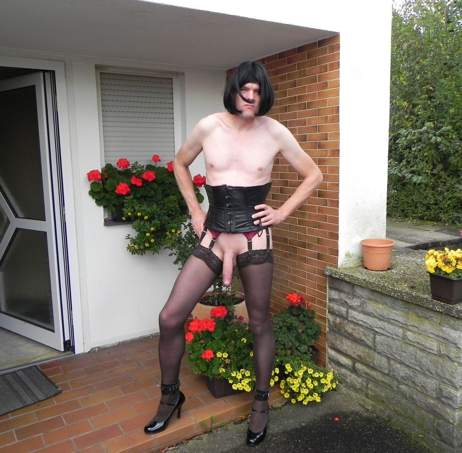 arrogant housemaid at the front door