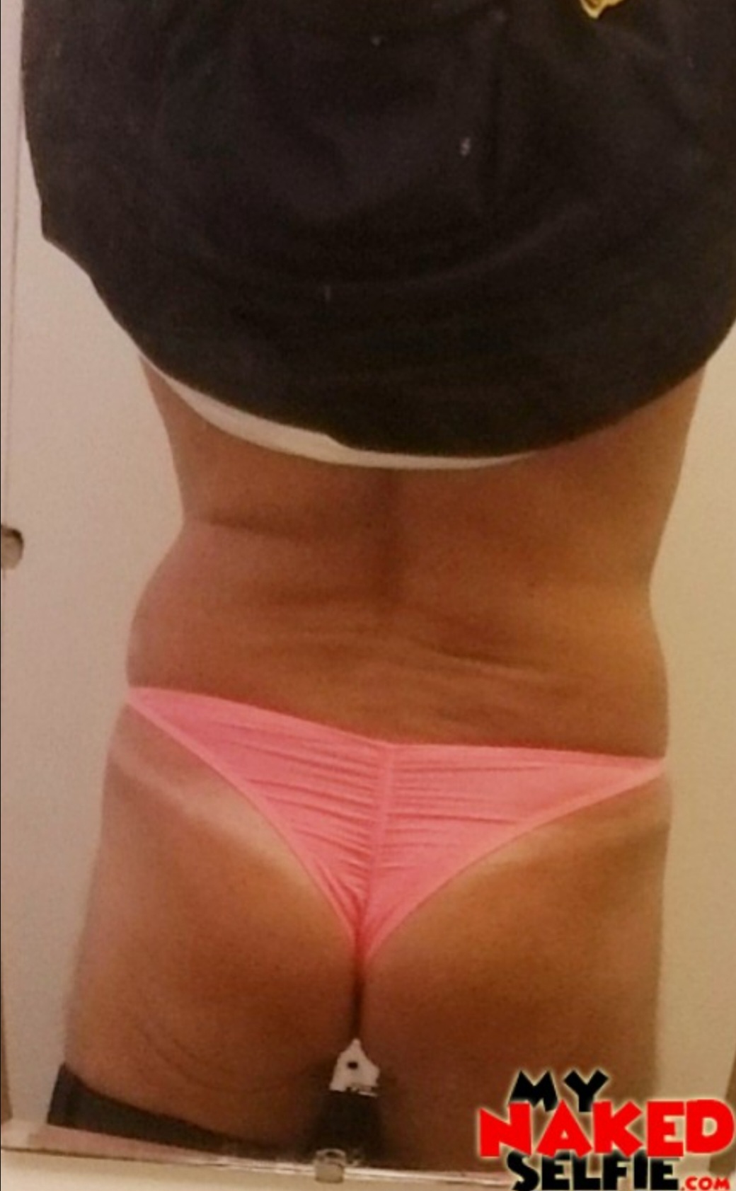 Cop in pink panties