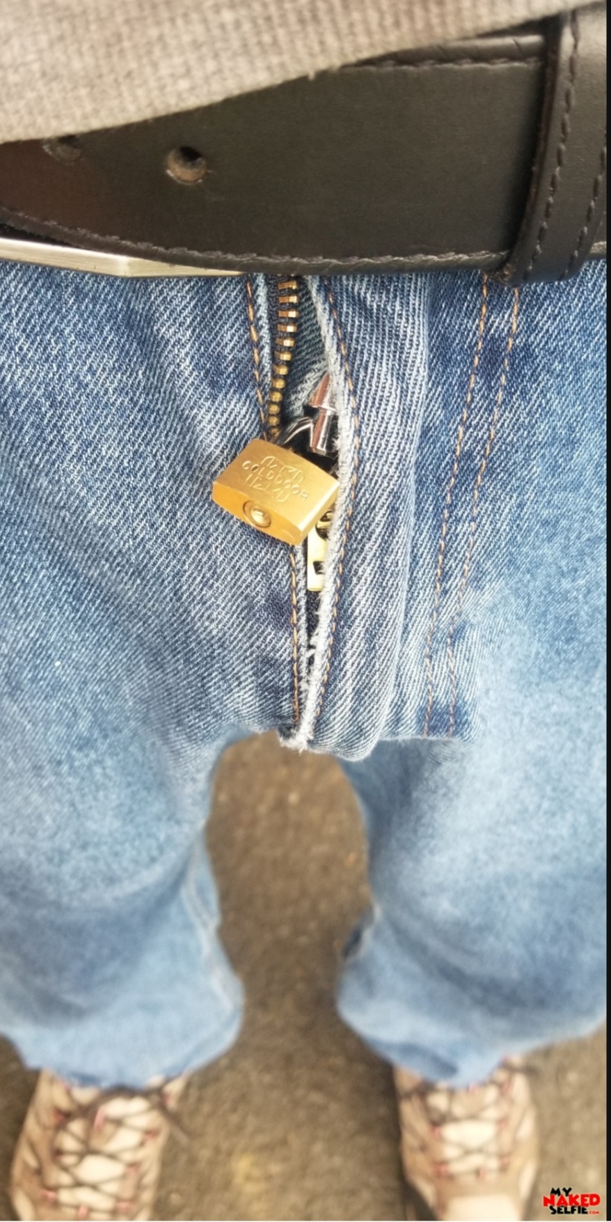 Showing my lock in public