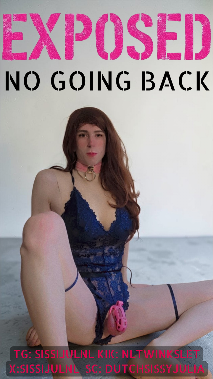No going back, Dutch sissy Julia risked to much