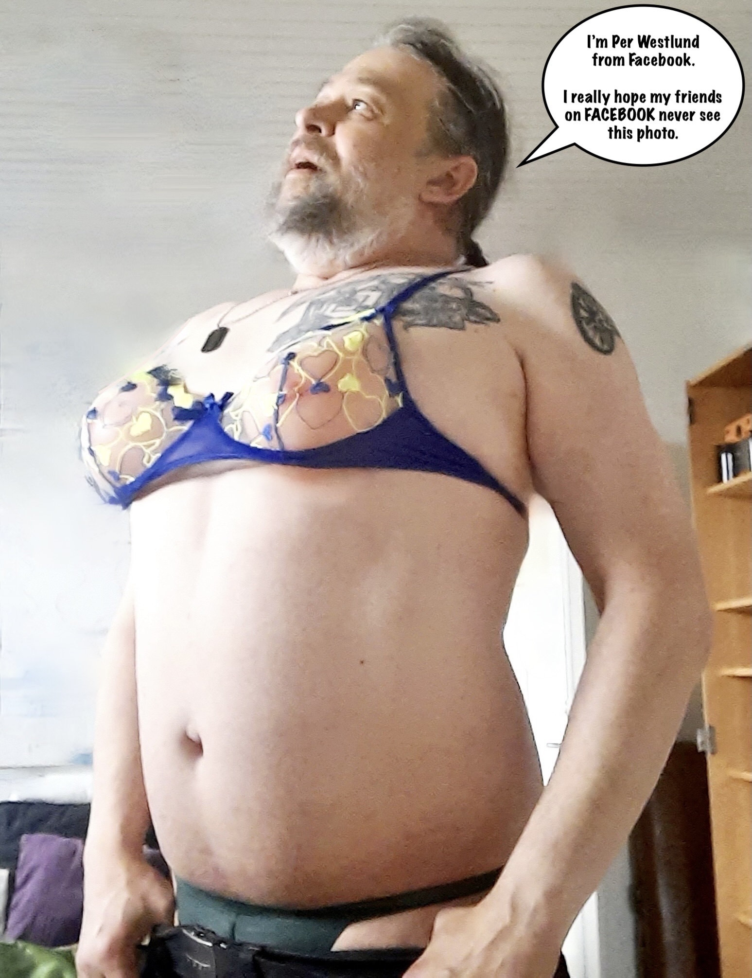Exposed faggot