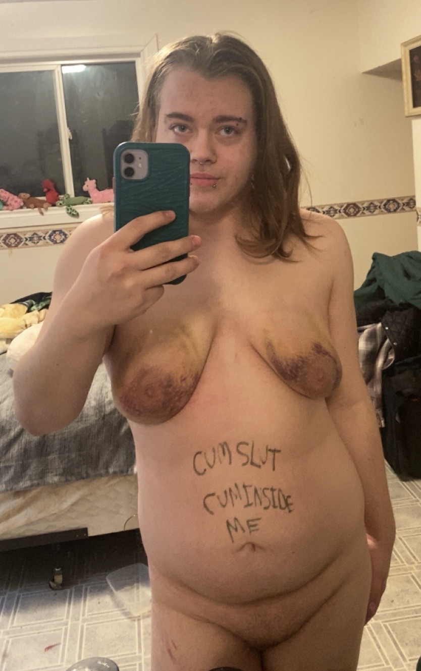 Worthless 19yr old cumslut
