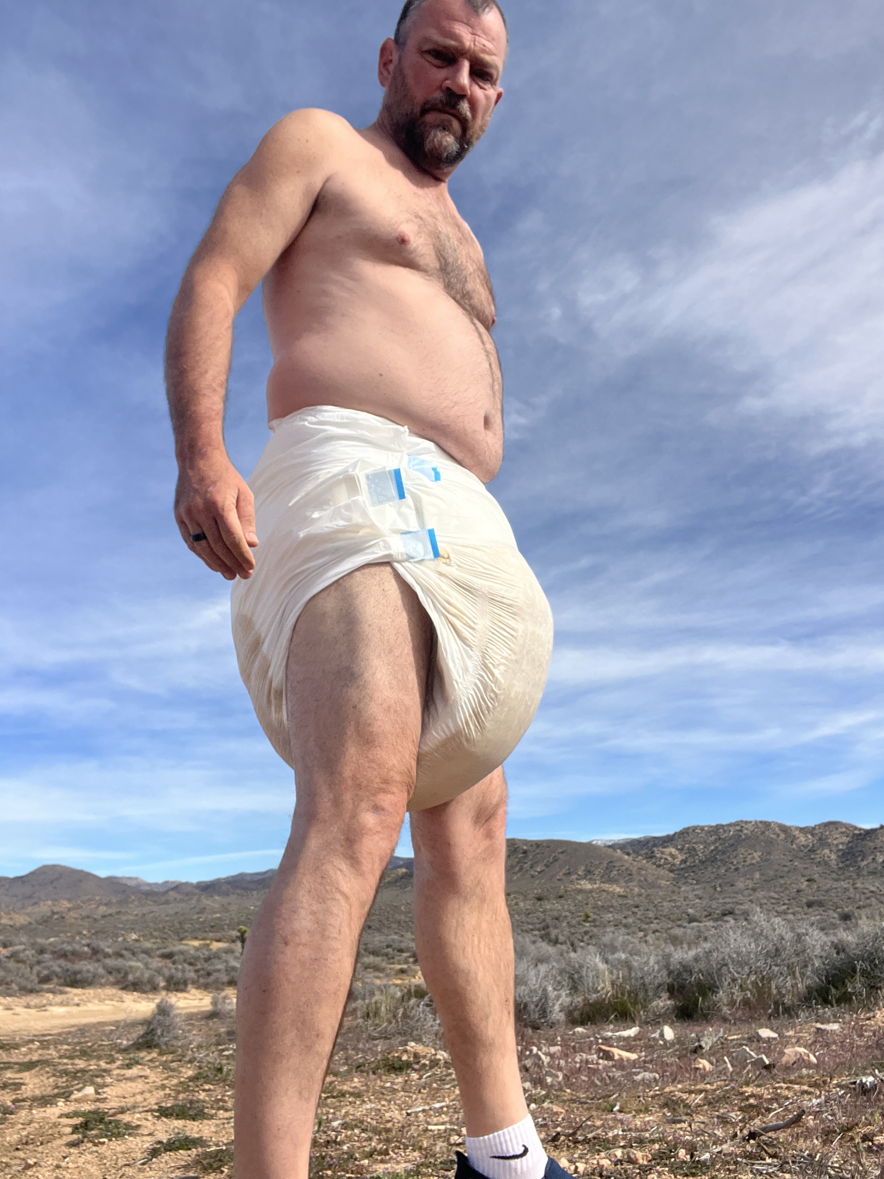 Huge ripe diaper