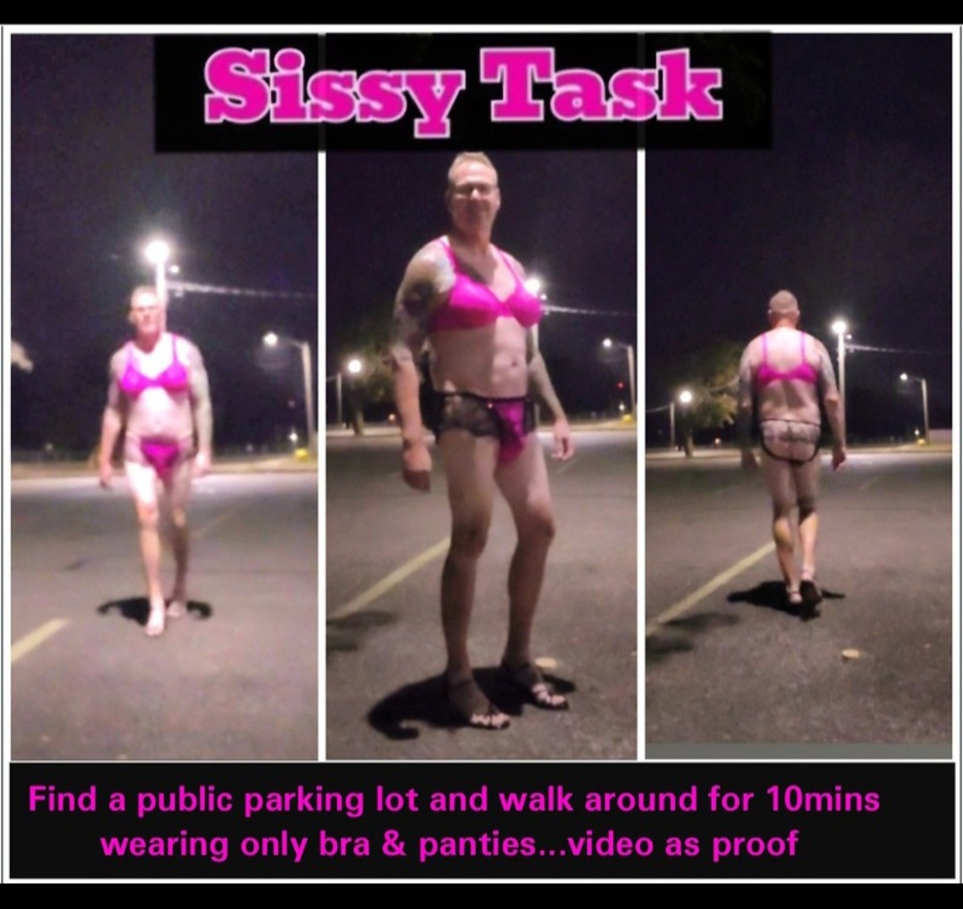 Sissy Task in Public