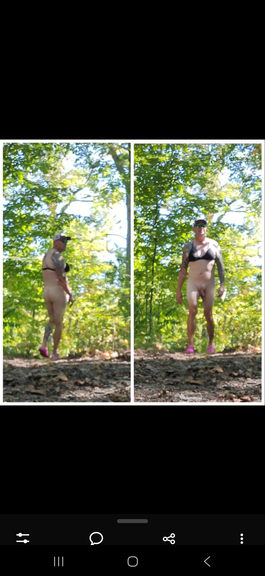 Sissy on the Trail