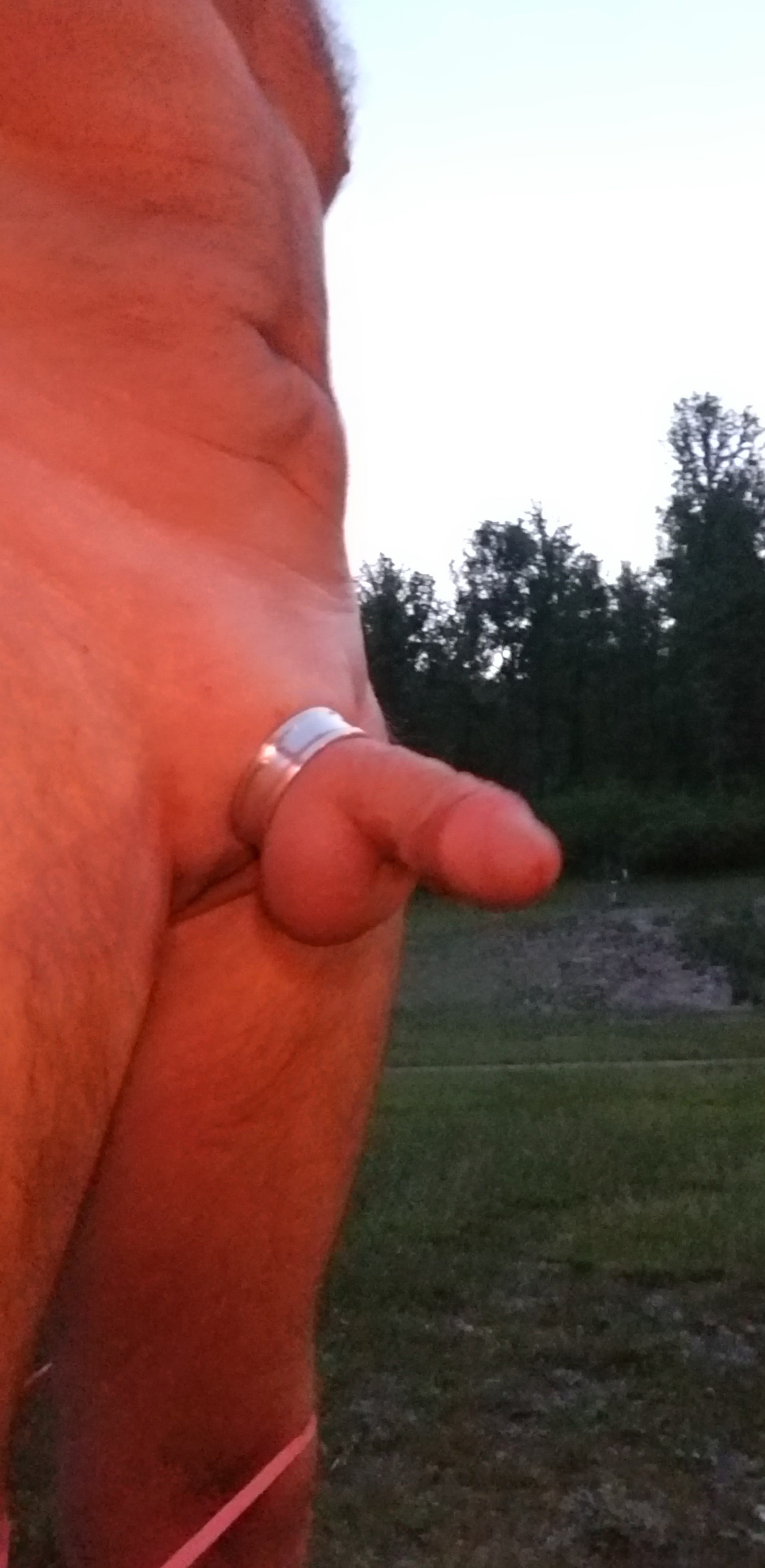 Summer time is for being naked outside