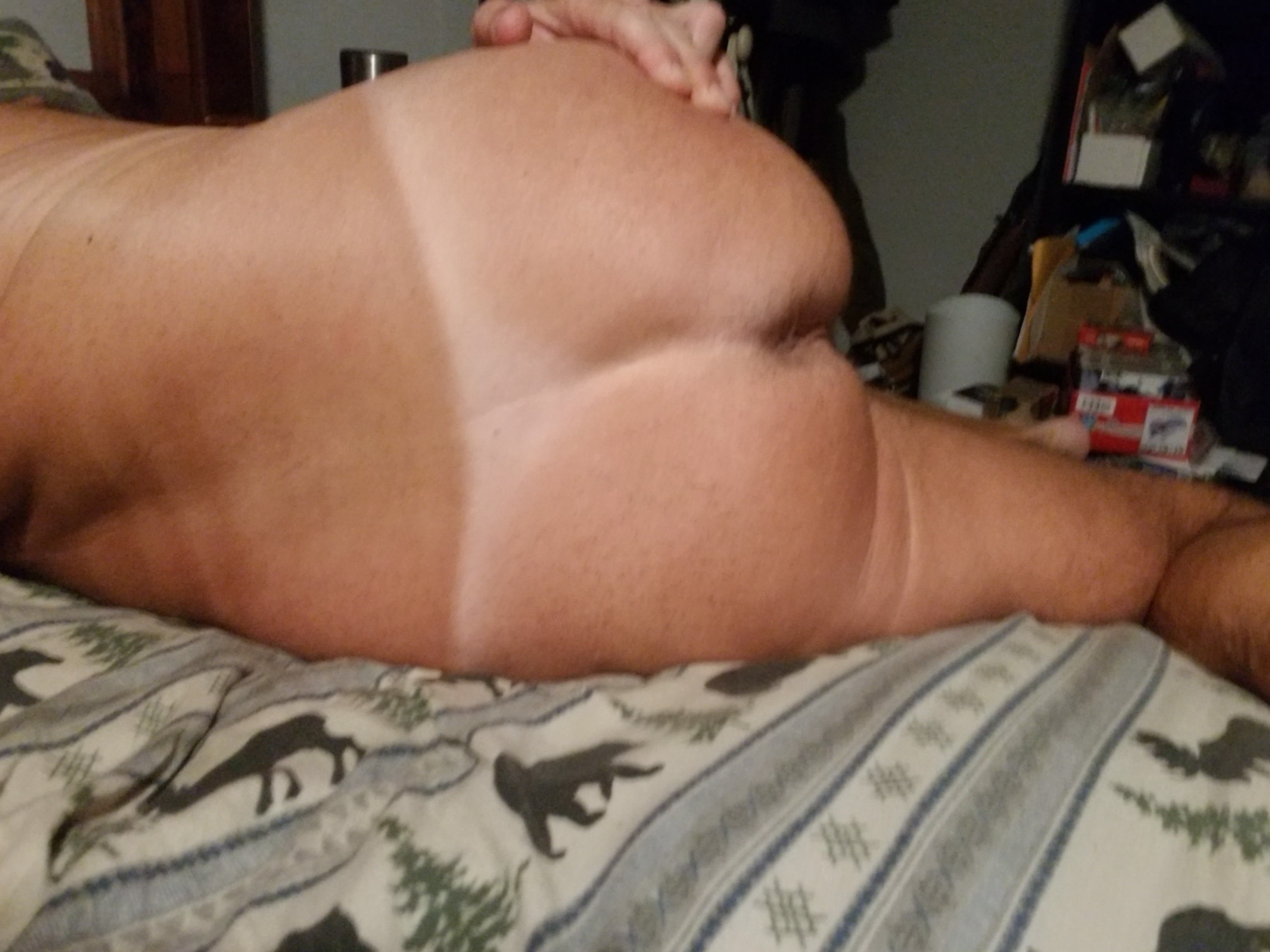 Spreading my ass