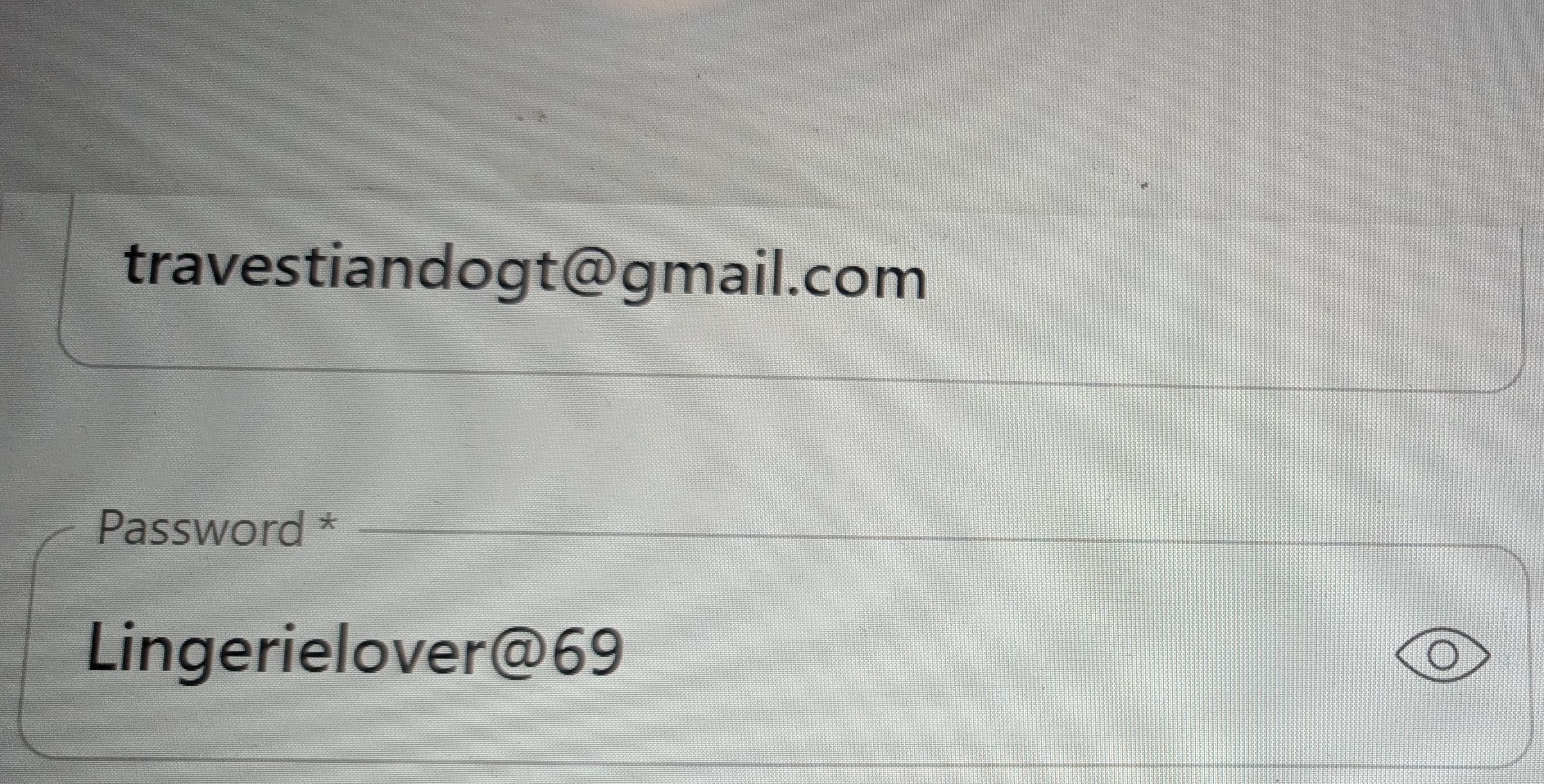 Name and password full acces