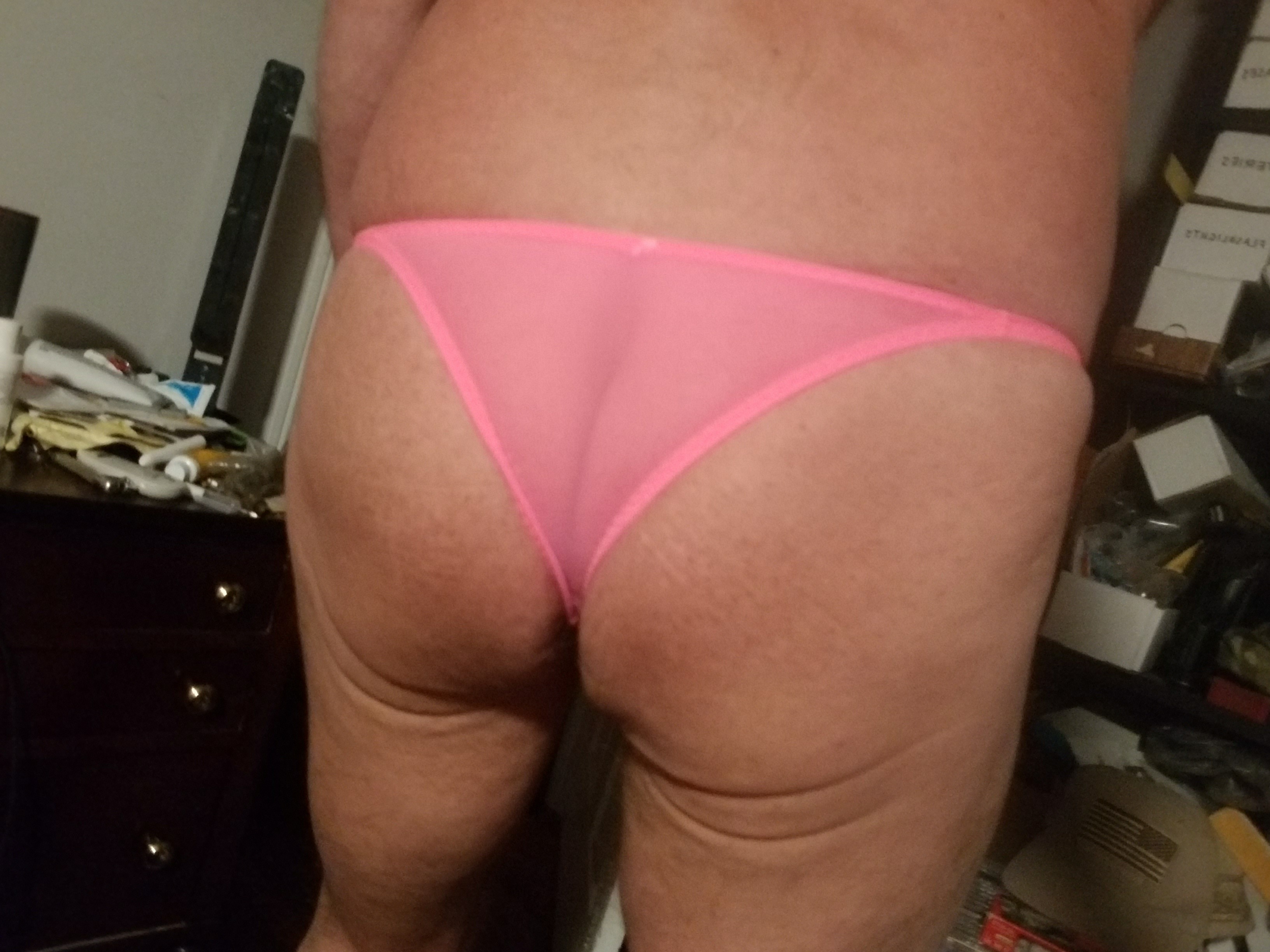 The wife's pink panties