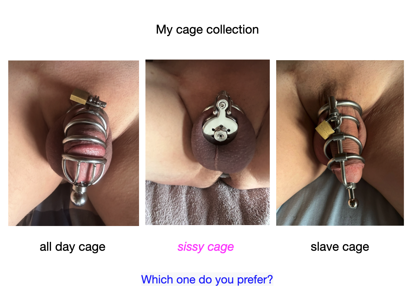 cage collection