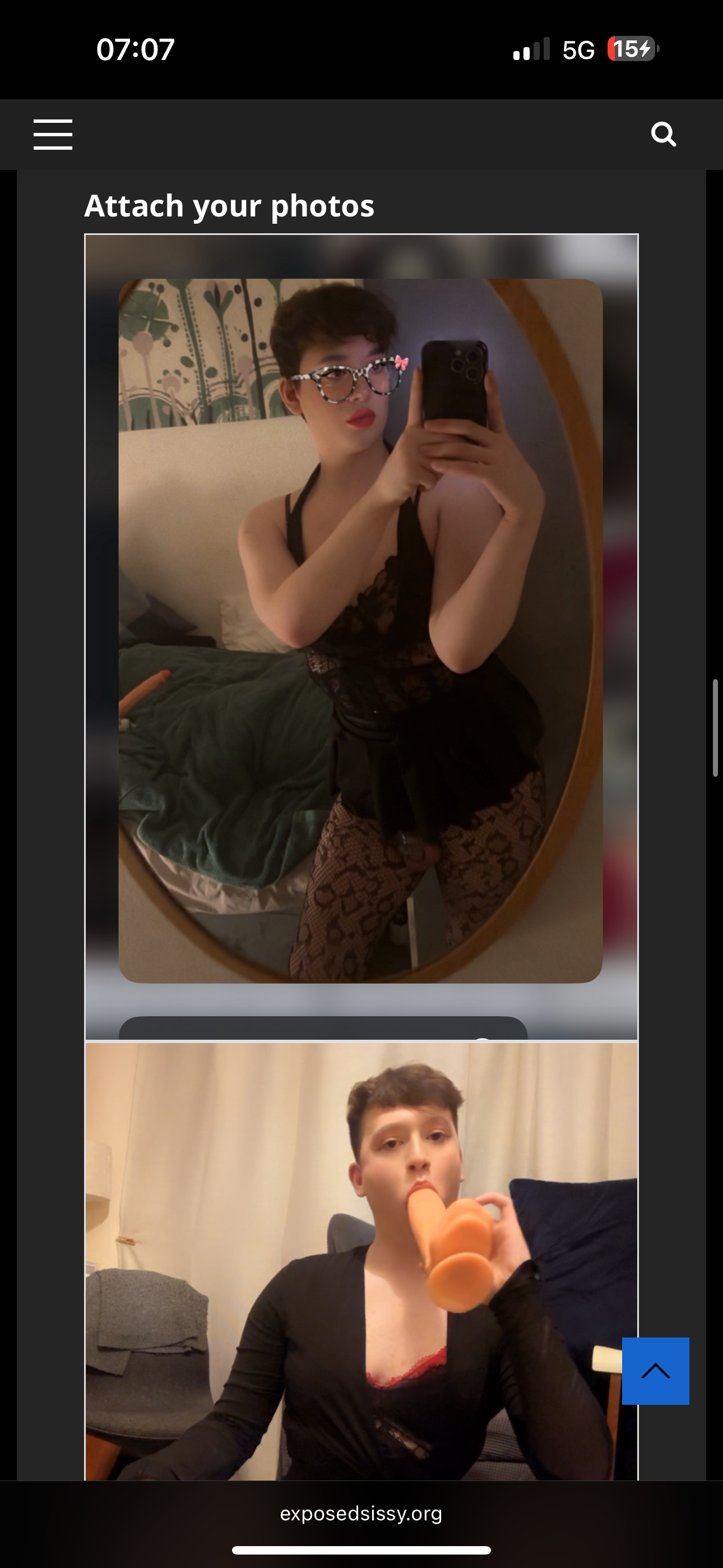 Better a shy sissy or better exposed? 🤭