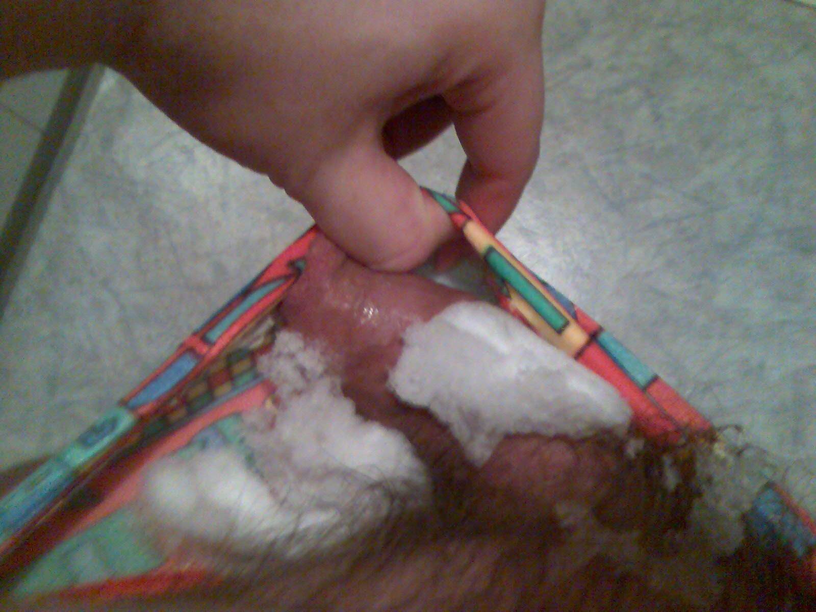 frozen cock