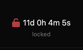 MY BIRTHDAY IS IN 11 DAYS. EXTEND GALLERY AS GIFT?
