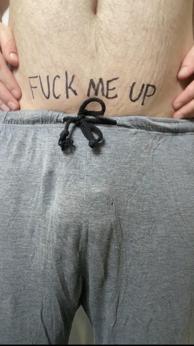 So fucking horny for punishment