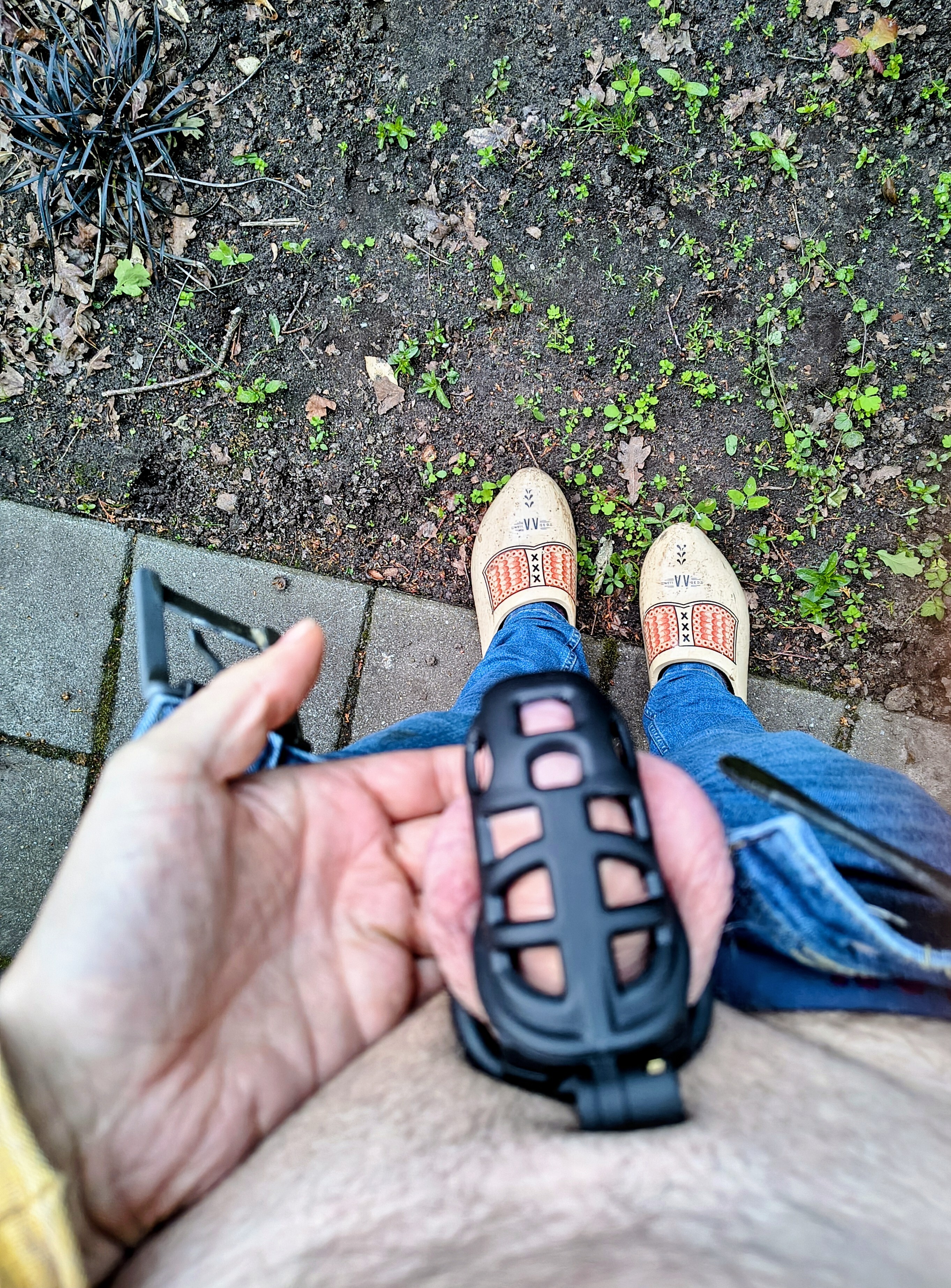Locked outside