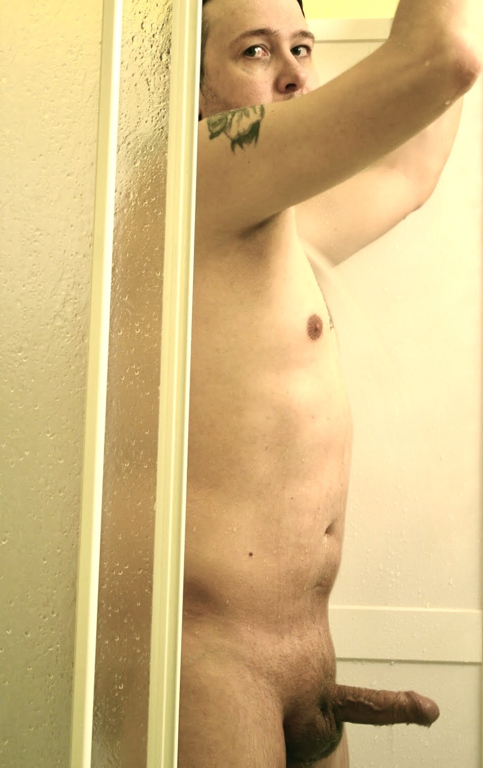 Caught in the shower