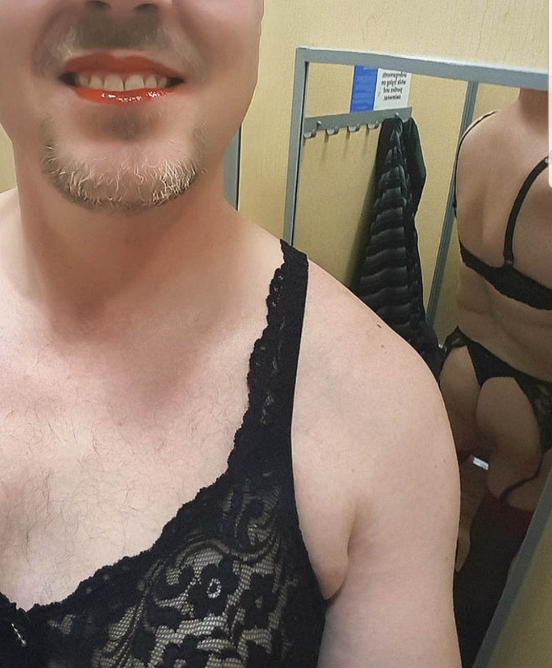 Sissy in Walmart Changeroom