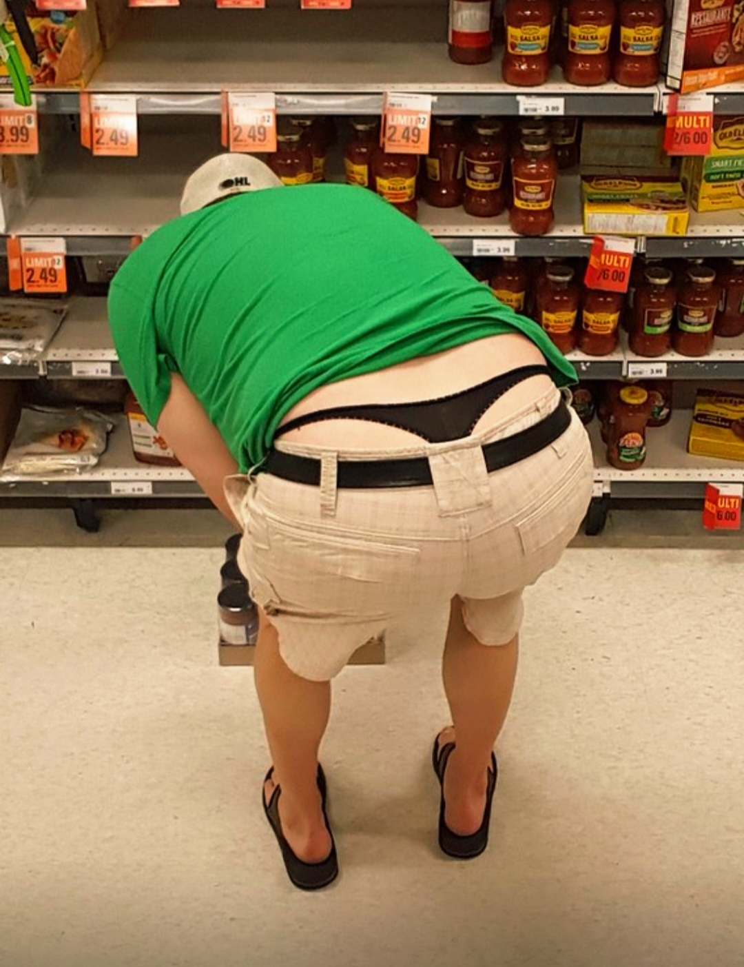 Public Panties Show
