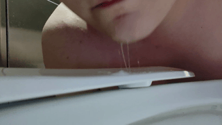 Public toilet whore