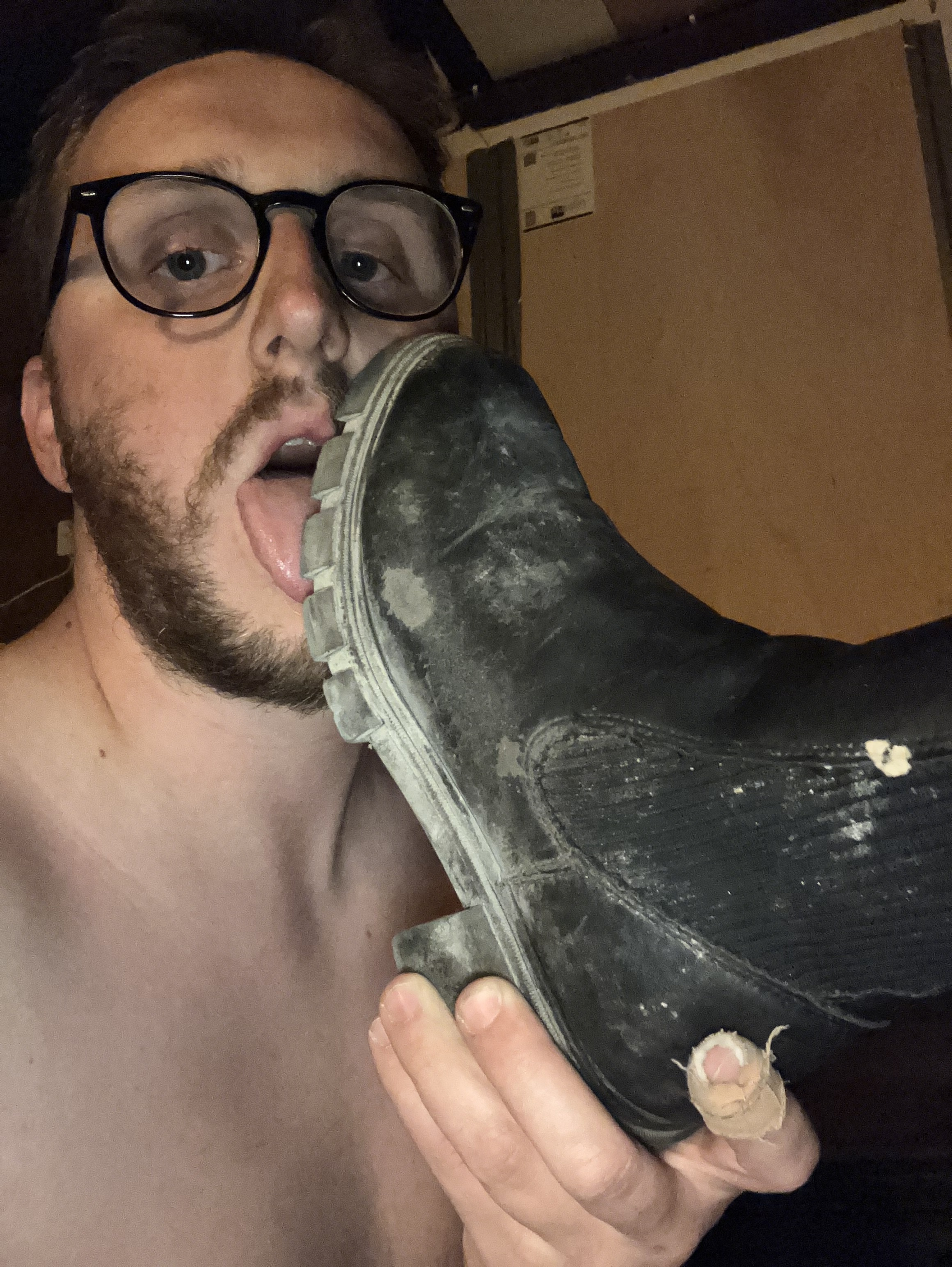 Dirty boots
