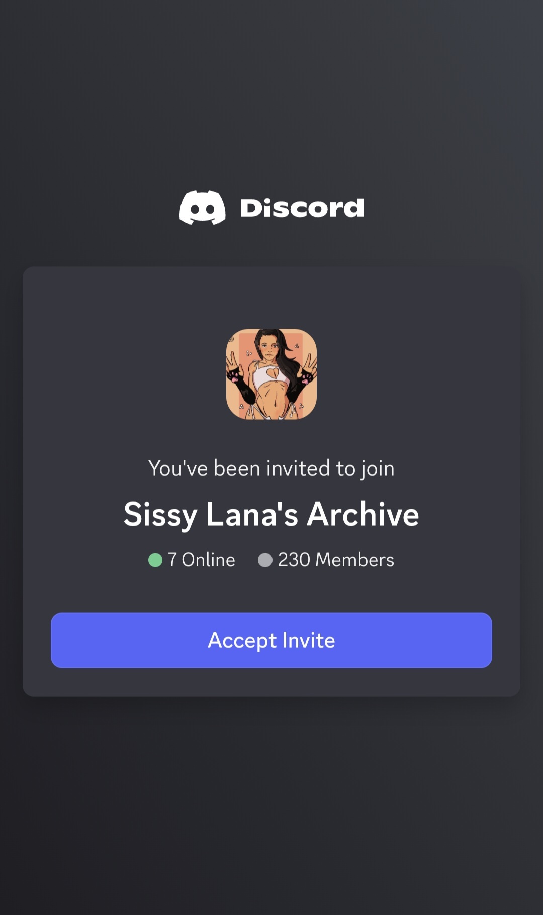 Sissy Lana Discord