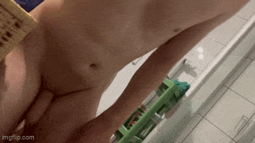 licking my toilet