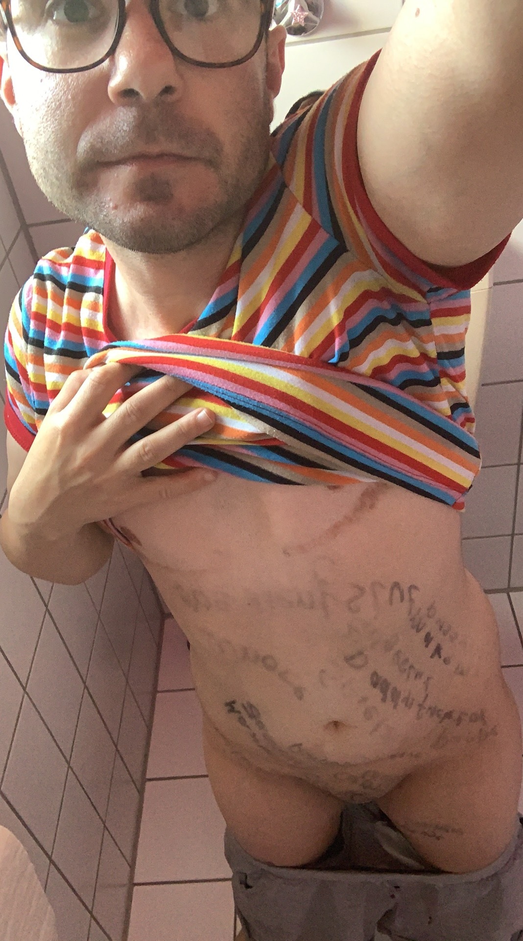 Showing off for you