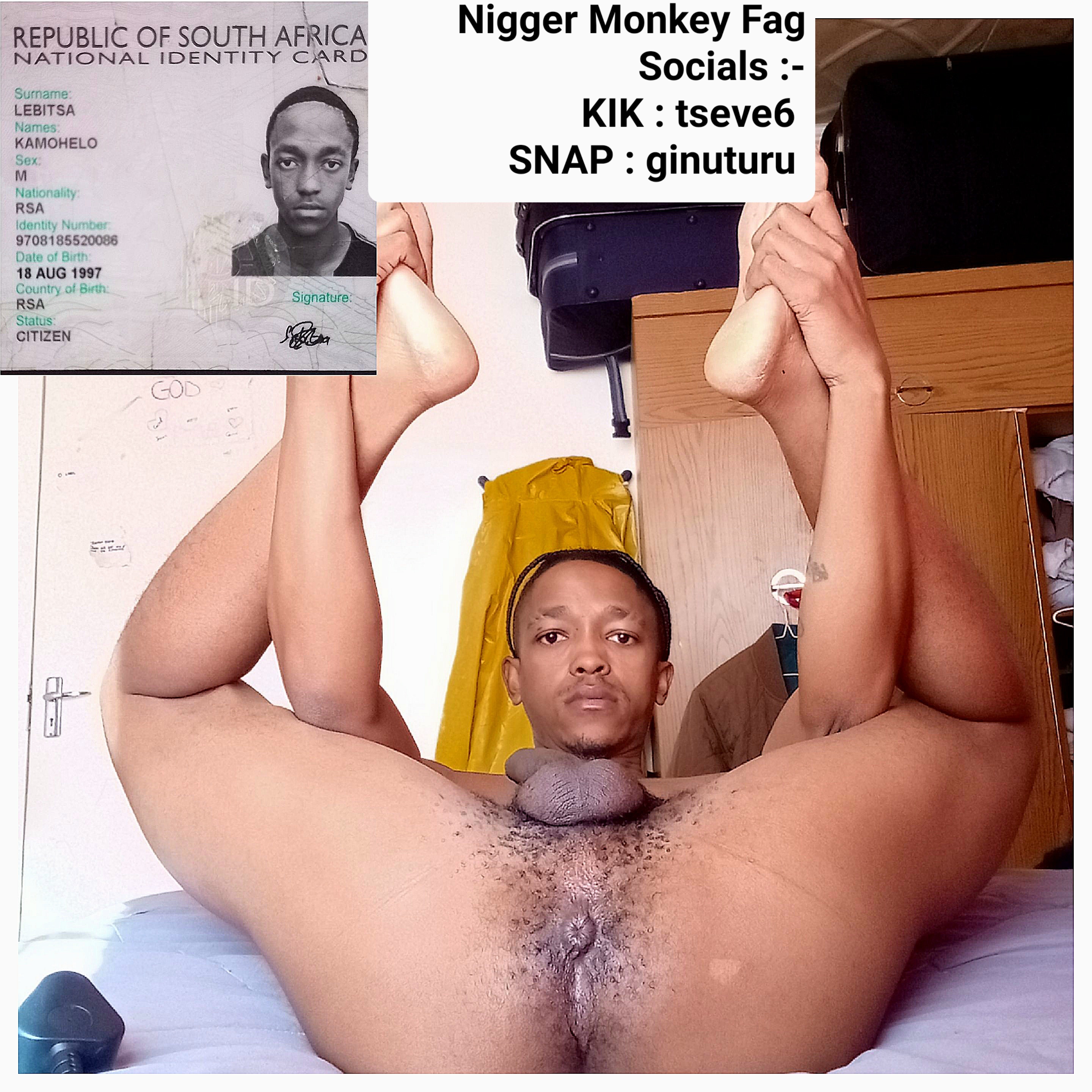 Kamohelo The Monkey Faggot